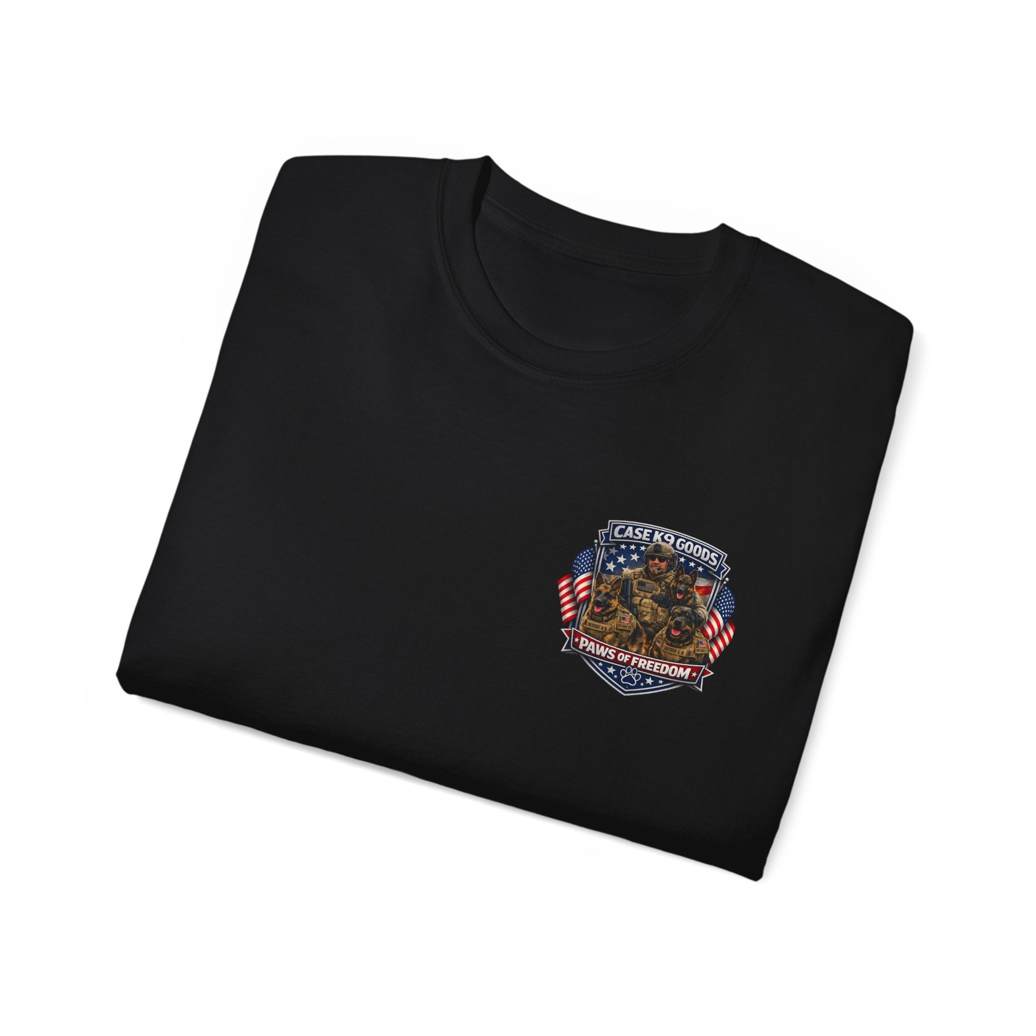 Military K9 Rescue T-Shirt – "Join the Unknown" Dog & Soldier Tribute Tee