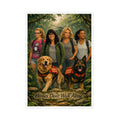Custom Magnet — "Heroes Don't Walk Alone" Dog Rescue Tribute
