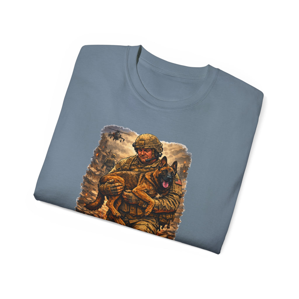 American Grit Soldier T-Shirt — "American Grit, American Strong" Military Tribute Tee