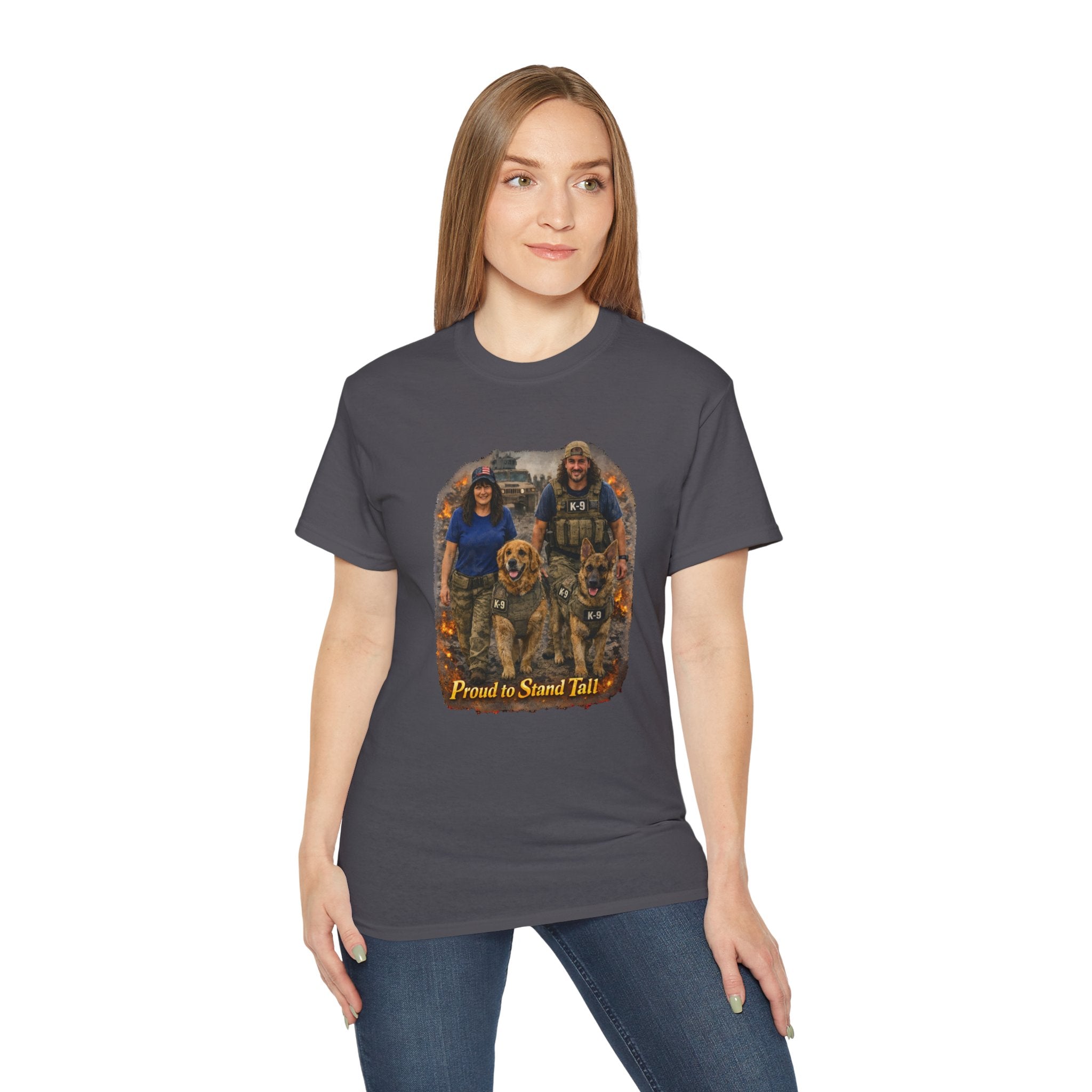 Proud to Stand Tall Military Working Dog Tee