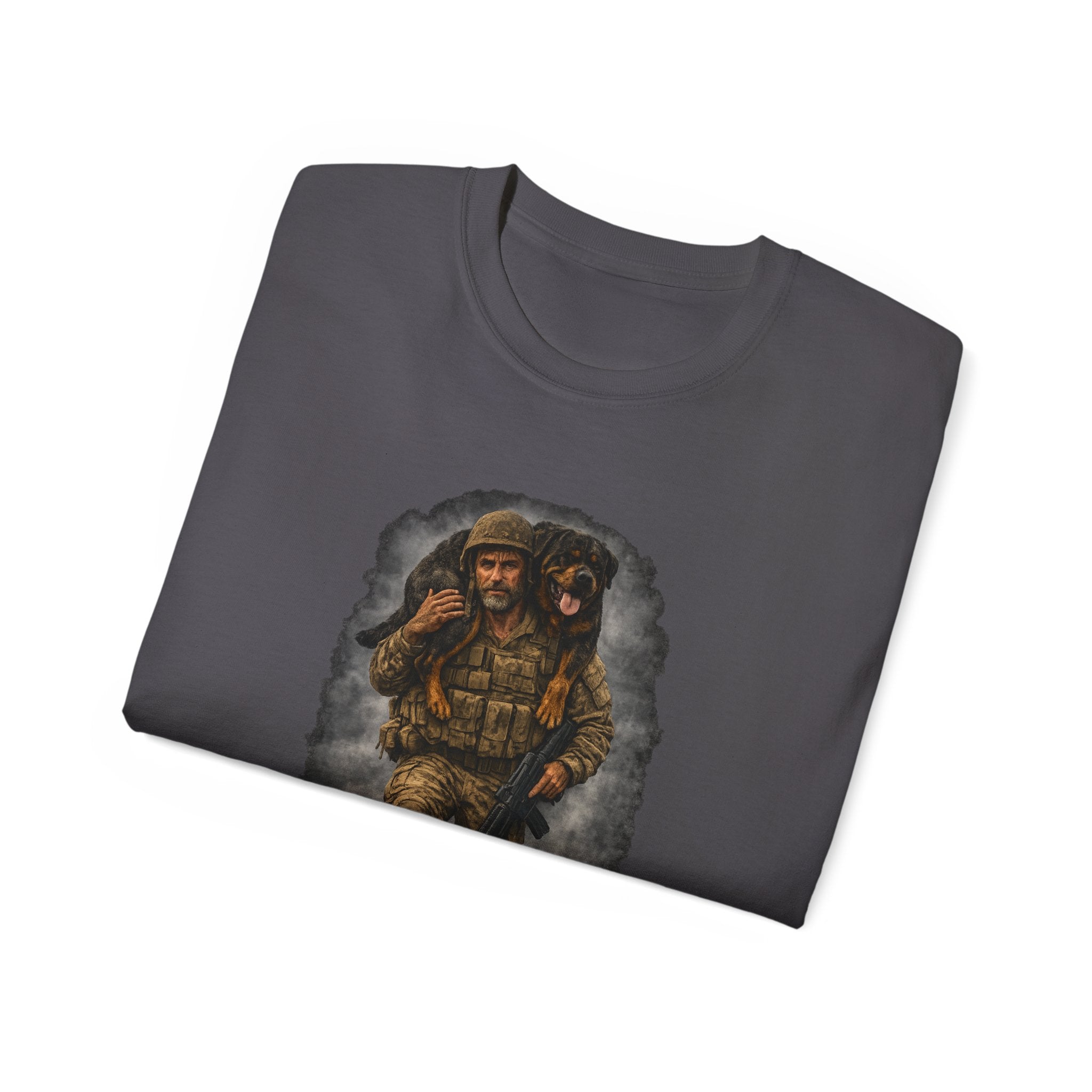 American Grit Military Soldier Tee — Patriotic Veteran T‑Shirt