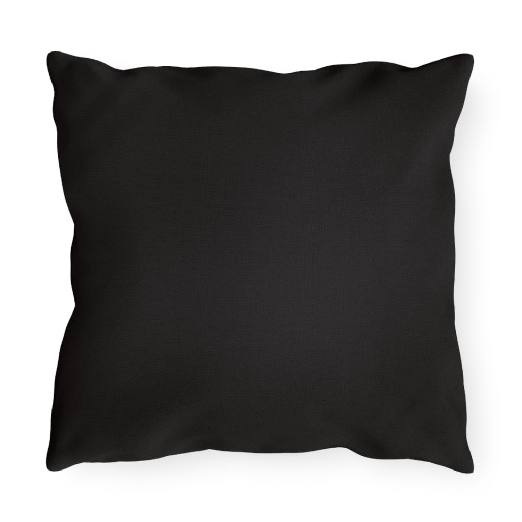 Memorial K-9 Outdoor Pillow — "The Fallen Are Lifted" Dog Tribute Cushion