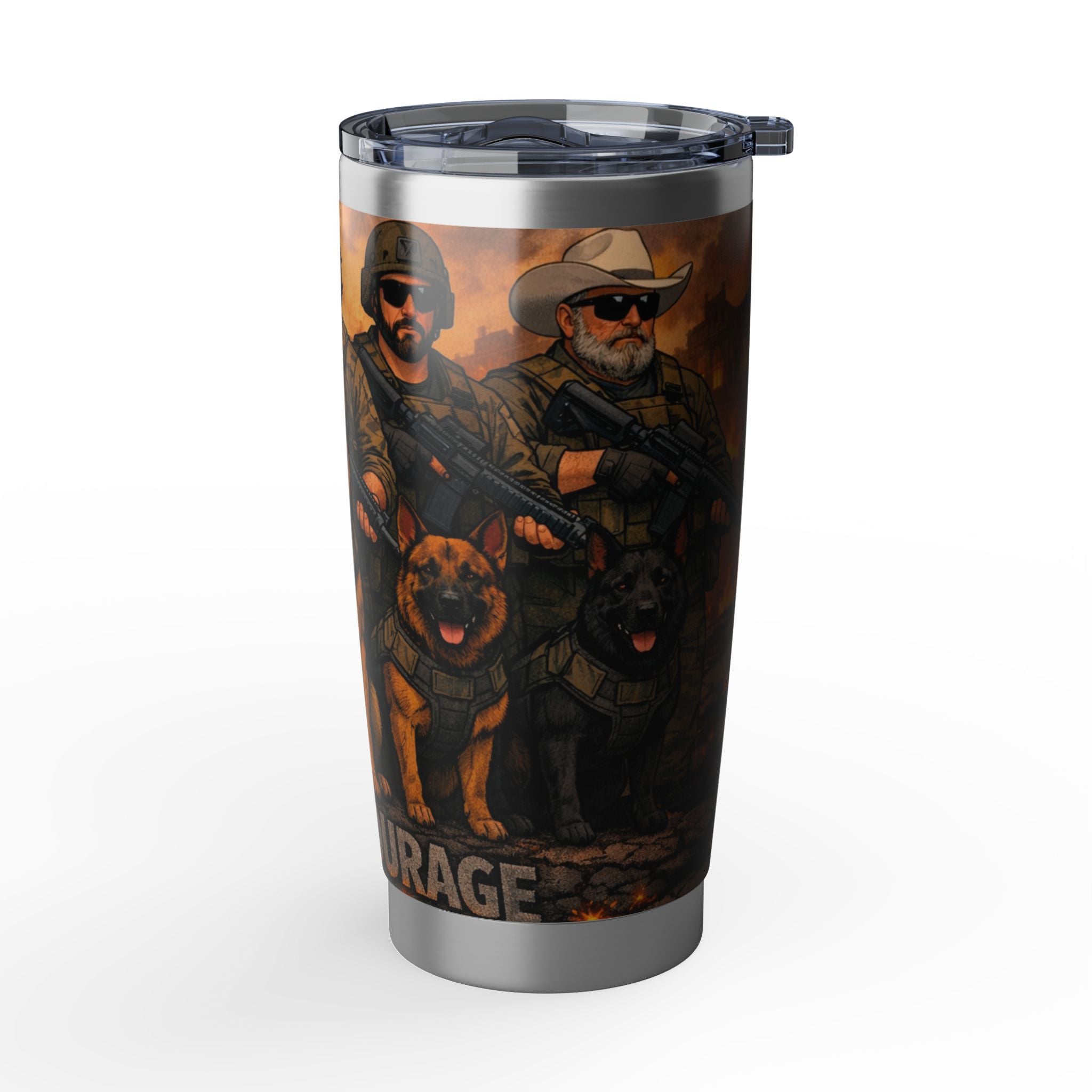 Tumbler Wall Of Courage