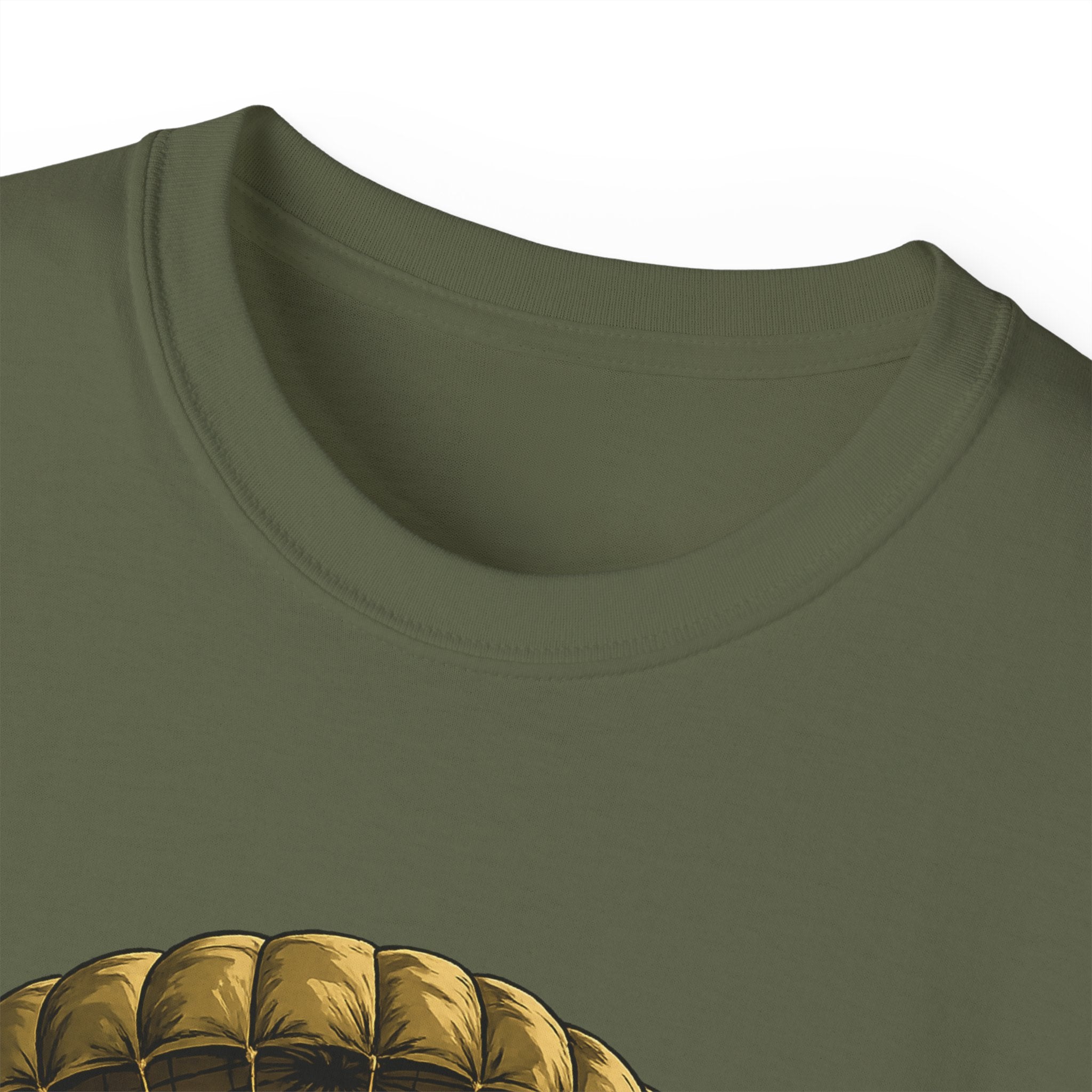 Paratrooper Tee — "Bravery From Above" Military Airborne Shirt