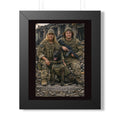 Framed Poster — "Liberty's Guardians" Military Photo Print