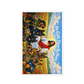 Christian K9 Rescue Magnet — "He Calls Them By Name" Dog & Jesus Custom Shape Magnet
