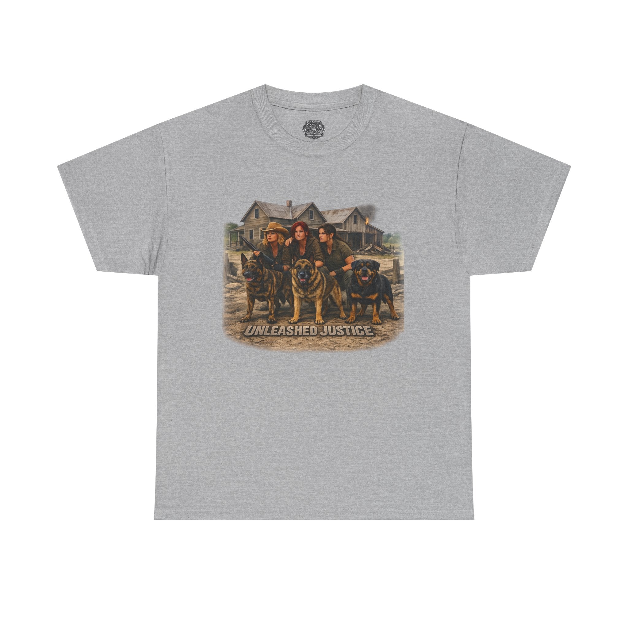 T-Shirt — "Unleashed Justice" K9 Squad Graphic Tee