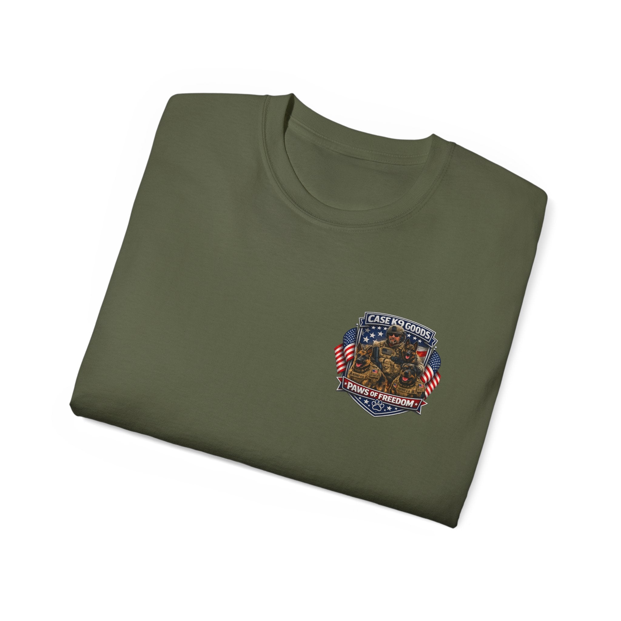 Military K9 Rescue T-Shirt – "Join the Unknown" Dog & Soldier Tribute Tee