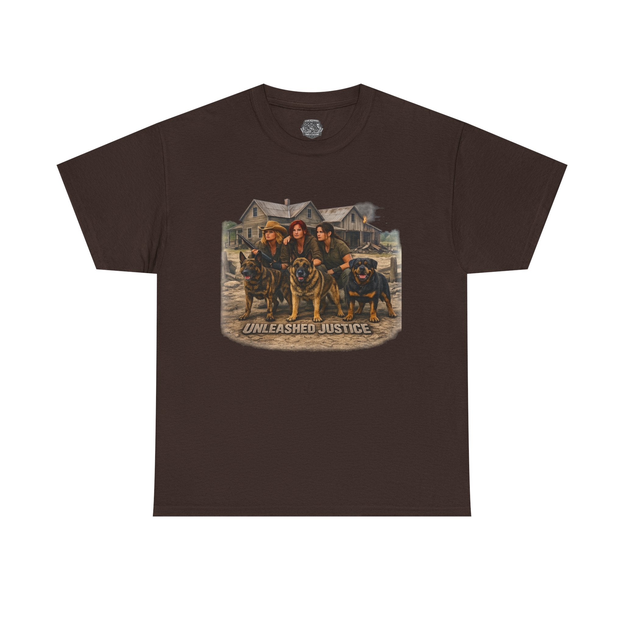 T-Shirt — "Unleashed Justice" K9 Squad Graphic Tee