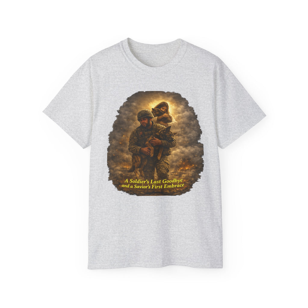 Soldier’s Last Goodbye T-Shirt — Military Reunion & Veteran Tribute Tee