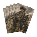 Military K9 Poker Playing Cards — Veteran & Tactical Dog Deck