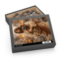 Jesus Holding Dog Puzzle – Inspirational Christian Jigsaw (120/252/500 Piece)