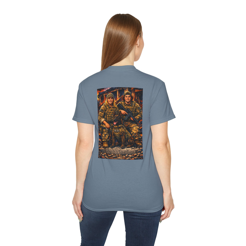 Veteran Guardians Graphic Tee — "Liberty's Guardians" Military Tribute T-Shirt